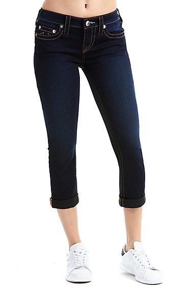 Women's Rolled Capri Jean | Lonestar | Size 26 | True Religion