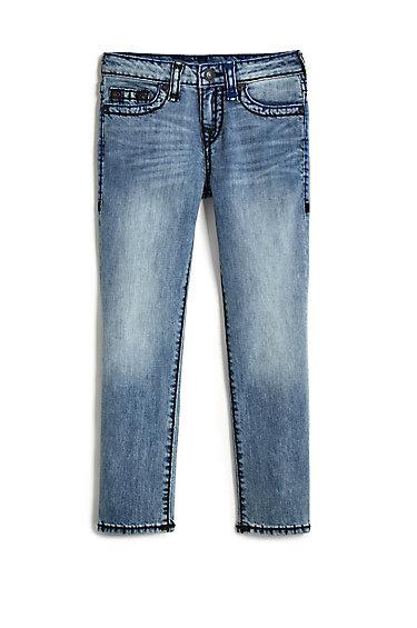 Geno Super T Kids Jeans | Pallid Blue | Size 2t | True Religion