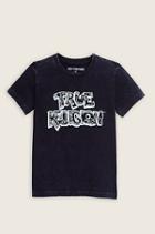 True Religion Washed Down Toddler/little Kids Tee - Midnight