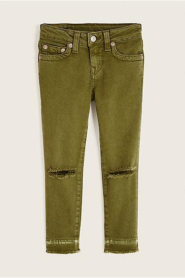 Casey Toddler/little Kids Jean | Olive | Size 2t | True Religion