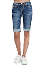 Women's Big T Bermuda Short | Magnetic Lure | Size 24 | True Religion