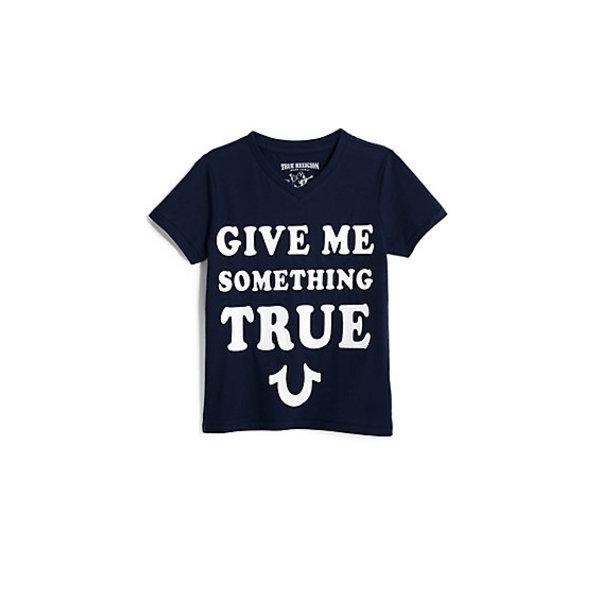 Give Me Somethng True Tee | Navy | Size 2t | True Religion
