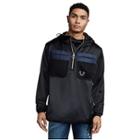 Mens Pullover Satin Anorak | Black | Size Small | True Religion