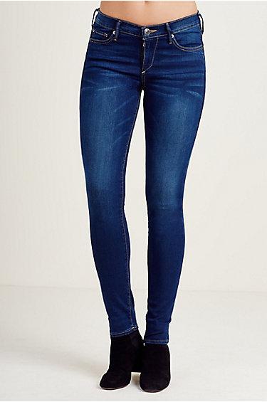 True Religion Casey Super Skinny Womens Jean - High Tide