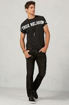 True Religion Ricky Straight Corduroy Mens Pant - Black