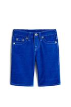 Big Kids Corduroy Shorts | Royal Blue | Size 2t | True Religion