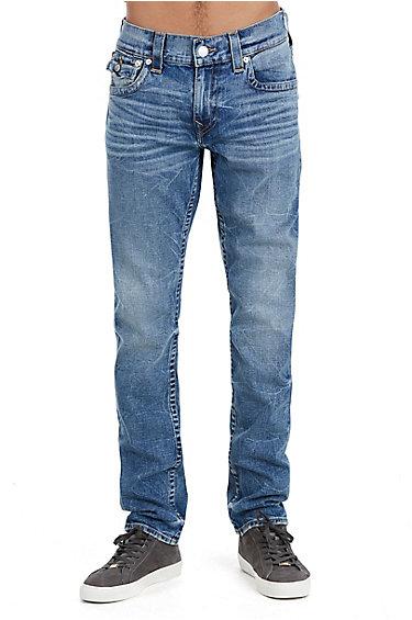 Men's Skinny Fit Fossil Silk Big T Jean | Desperado Ride | Size 29 | True Religion