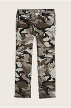 Straight Flap Camo Kids Jean | Camo Print | Size 2t | True Religion