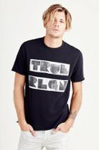 True Religion Trla Shortsleeve Mens Sweatshirt - Jet Black