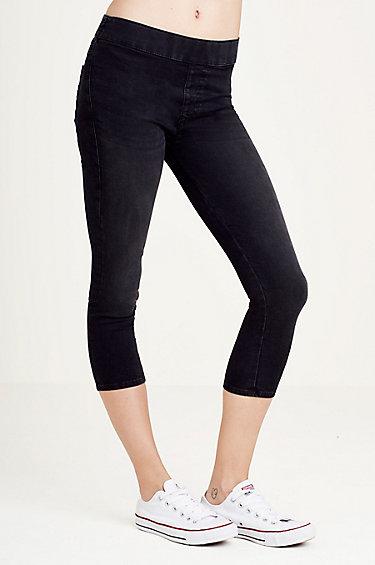Starlet Capri Womens Legging | Quest Giver | Size Small | True Religion