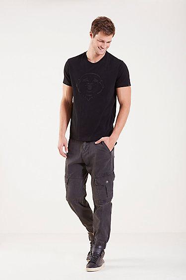 True Religion Cargo Runner Mens Pant - Black