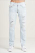 True Religion Slim Destruct Mens Jean - 32 Inseam - Hyper Fang