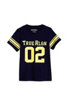 Varsity Kids Tee | Navy | Size 2t | True Religion