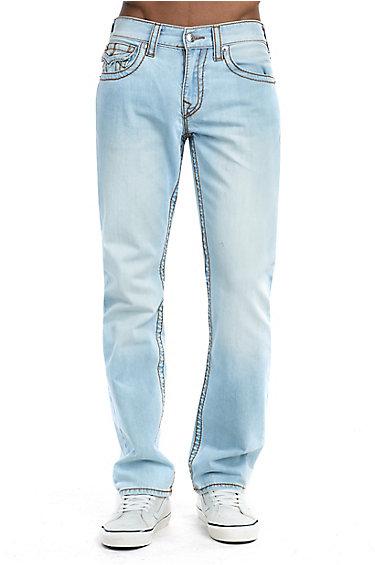 Men's Straight Fit Big T Jean | Sandy Wood | Size 30 | True Religion