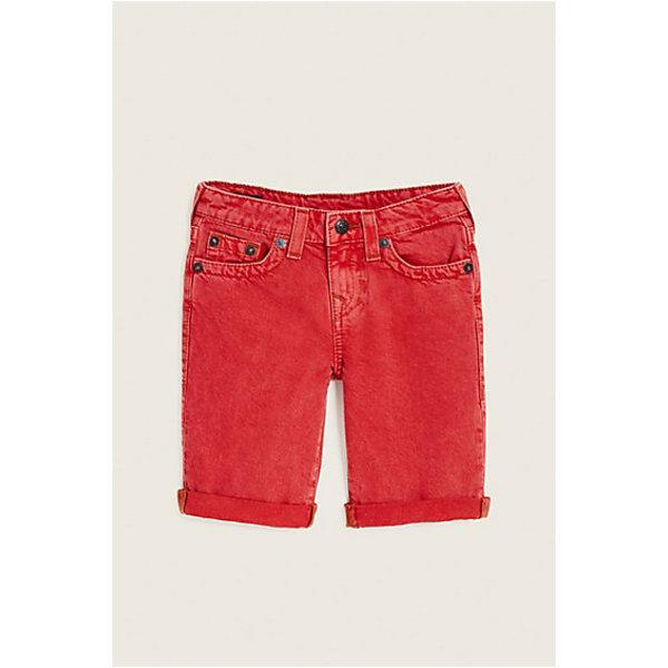 Toddler/little Kids Geno Short | Washed Red | Size 7 | True Religion