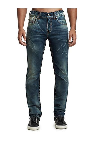 Men's Slim Fit Midnight Big T Jean | Eycd Rusted Saloon | Size 29 | True Religion