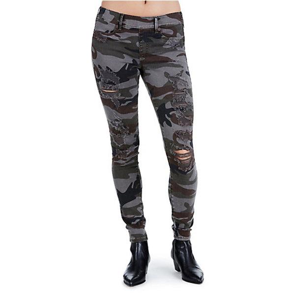 Jennie Curvy Runway Womens Legging | Camouflage | Size X Small | True Religion