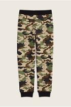 Camo French Terry Kids Pant | Cactus | Size 4 | True Religion