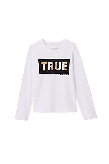 True Kids Tee | White  | Size Small | True Religion
