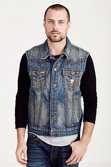 Jimmy Triple Needle Mens Vest | Street Vice | Size Xx Large | True Religion