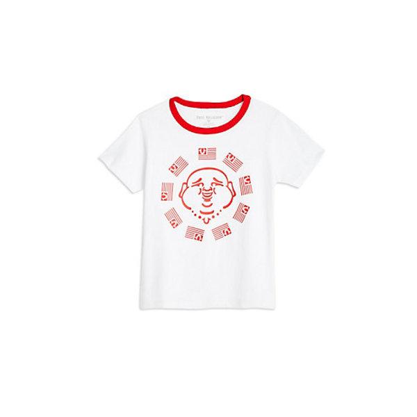 Buddha Kids Tee | White | Size Large | True Religion