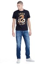 Copper Foil Snake Mens Tee | Black | Size X Small | True Religion