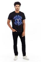 Mens Ankle Zipper Mick Slouchy Skinny Jean | Inglorious Black  | Size 30 | True Religion