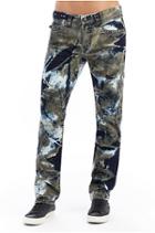 Men's Slim Fit Geno Super T Jean | Street Camo | Size 30 | True Religion