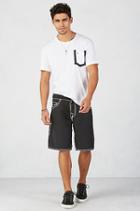 True Religion Ricky Big T Mens Boardshort - Black