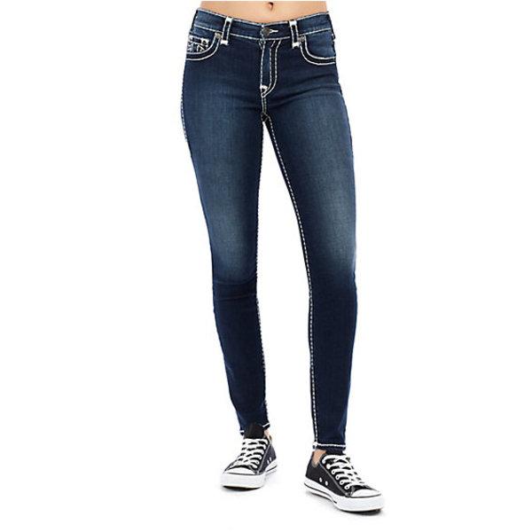 Jennie Curvy Super T Womens Jean | Aegean | Size 24 | True Religion