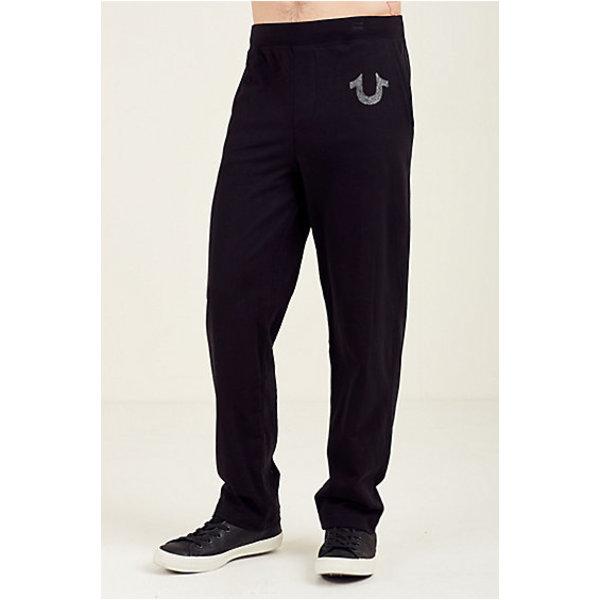 Shoestring Logo Mens Sweatpant | Black | Size Small | True Religion