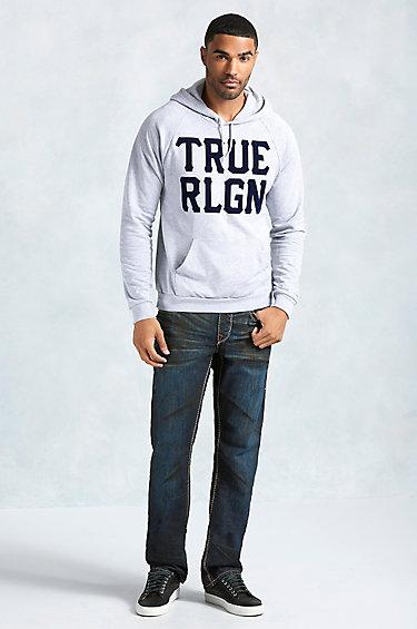 Hand Picked Straight Mega T Mens Jean | Canyon Diablo | Size 34 | True Religion