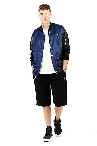 Mens Basic Sweat Short | Black | Size Small | True Religion