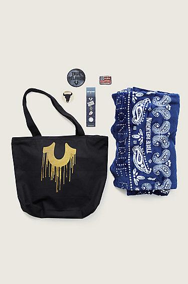 Vip List Gift Bag | Black Sand | True Religion