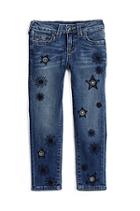 Casey Skinny Embroidered Toddler/little Kids Jean | Star Wash | Size 2t | True Religion