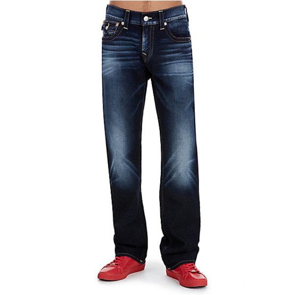 Men's Straight Fit Wheat Stitch Jean | Dragons Lair | Size 31 | True Religion