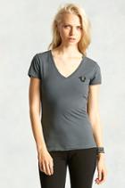 True Religion Logo Womens Tee - Pavement