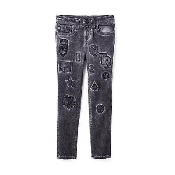 Rocco Toddler/little Kids Jean | Grey Patched | Size 6 | True Religion