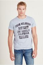 True Religion Quality Goods Mens Tee - Night Blue