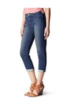True Religion Halle Super Skinny Cropped Womens Jean - Ocean Madness
