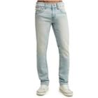 Slim Fit White Washed Jean | Illuminated Sky | Size 27 | True Religion