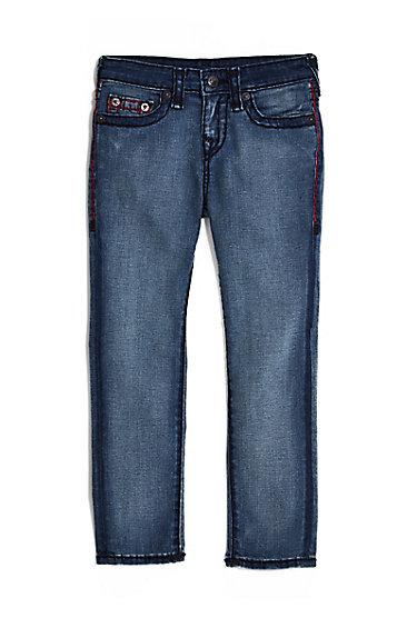 Kids Rocco Super T Jean | Storm Blue | Size 8 | True Religion