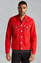 True Religion Trucker Mens Jacket - Red