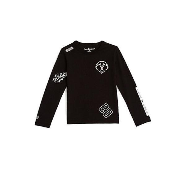 Graphic Kids Tee | Black | Size Medium | True Religion