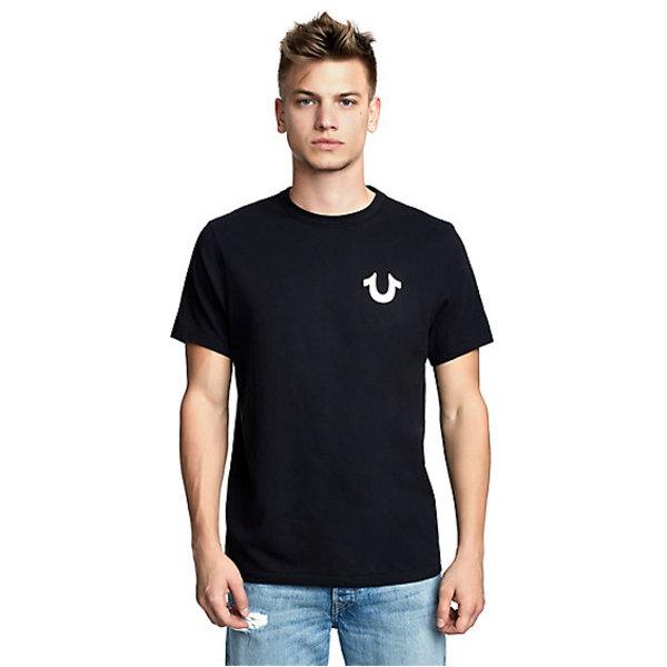 Mens Crafted With Pride Graphic Tee | Black | Size Small | True Religion