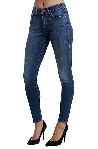 Jennie Pin Tuck Womens Jean | Slinky Indigo | Size 25 | True Religion