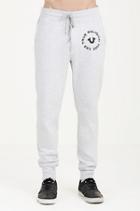 Contrast Mens Sweatpants | Heather Grey | Size X Large | True Religion