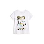 Camo Graphic Kids Tee | White | Size Medium | True Religion