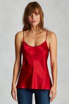 True Religion Silk Womens Cami - Red