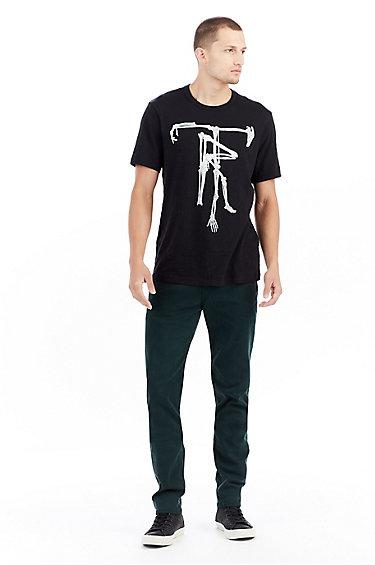 Mens Sateen Rocco Skinny Pant | Green | Size 28 | True Religion